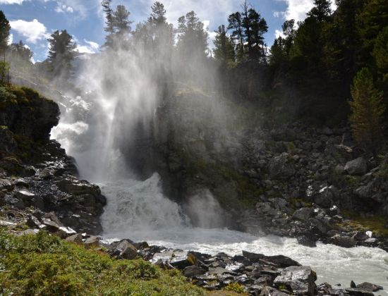 Водопад ревун (55 фото)