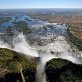 Водопад на реке замбези (49 фото)