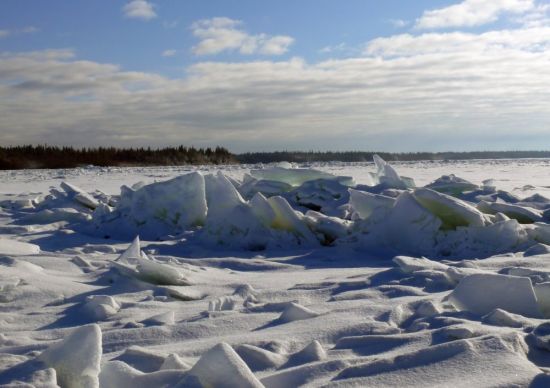 Чудское озеро зимой (55 фото)