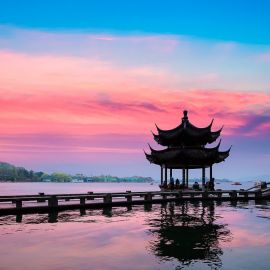 Озеро сиху в ханчжоу (53 фото)