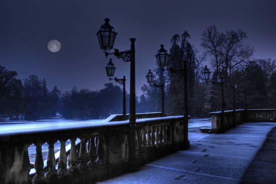 Холодная осенняя ночь (50 фото)