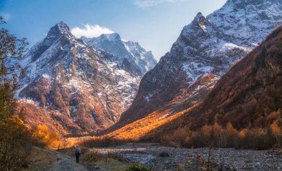 Кавказ осенью (46 фото)