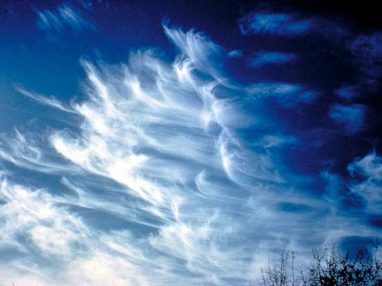 Перистые облака зимой (46 фото)