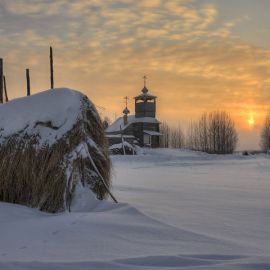 Варзуга зимой (51 фото)