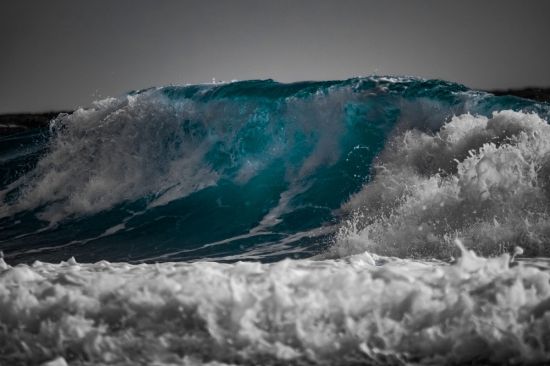Сильный шторм в океане (52 фото)