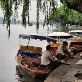 Западное озеро в ханчжоу (48 фото)
