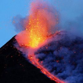 Газовый вулкан (48 фото)