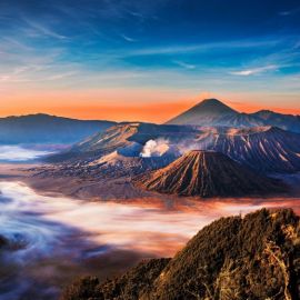 Индонезия горы (55 фото)