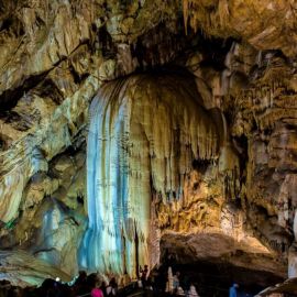 Карстовая пещера в абхазии (44 фото)