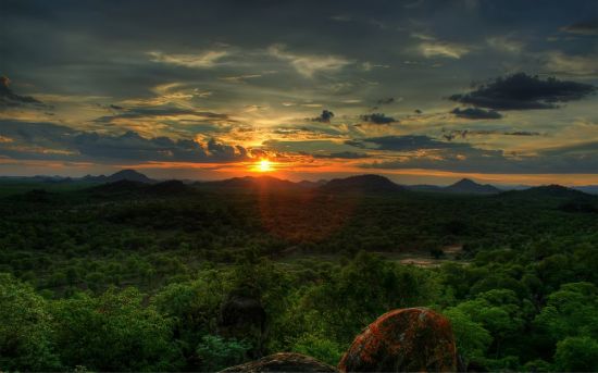 Закат солнца в африке (41 фото)