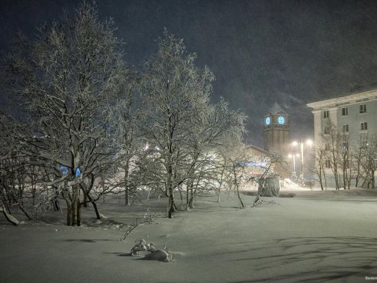 Кировск зимой (43 фото)