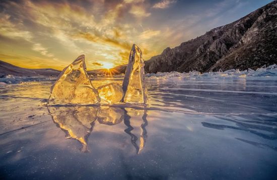 Теплый лед (38 фото)