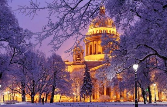 Красивые города россии зимой (40 фото)