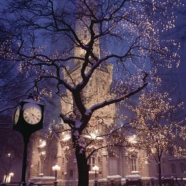 Зима эстетика ночь (33 фото)