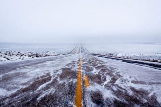 Ледяная дорога (37 фото)