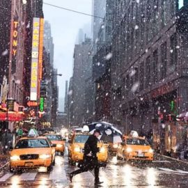 Дождливый вечер в нью йорке (39 фото)
