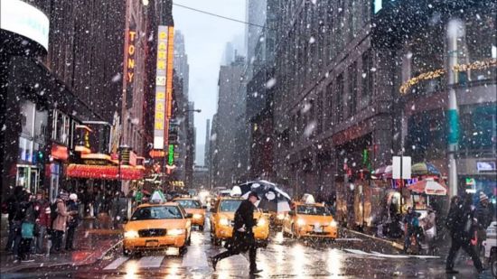 Дождливый вечер в нью йорке (39 фото)