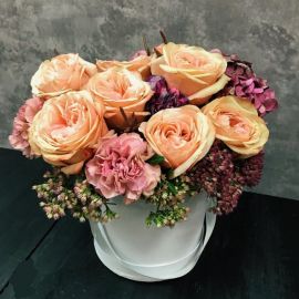 Персиковые розы (42 фото)