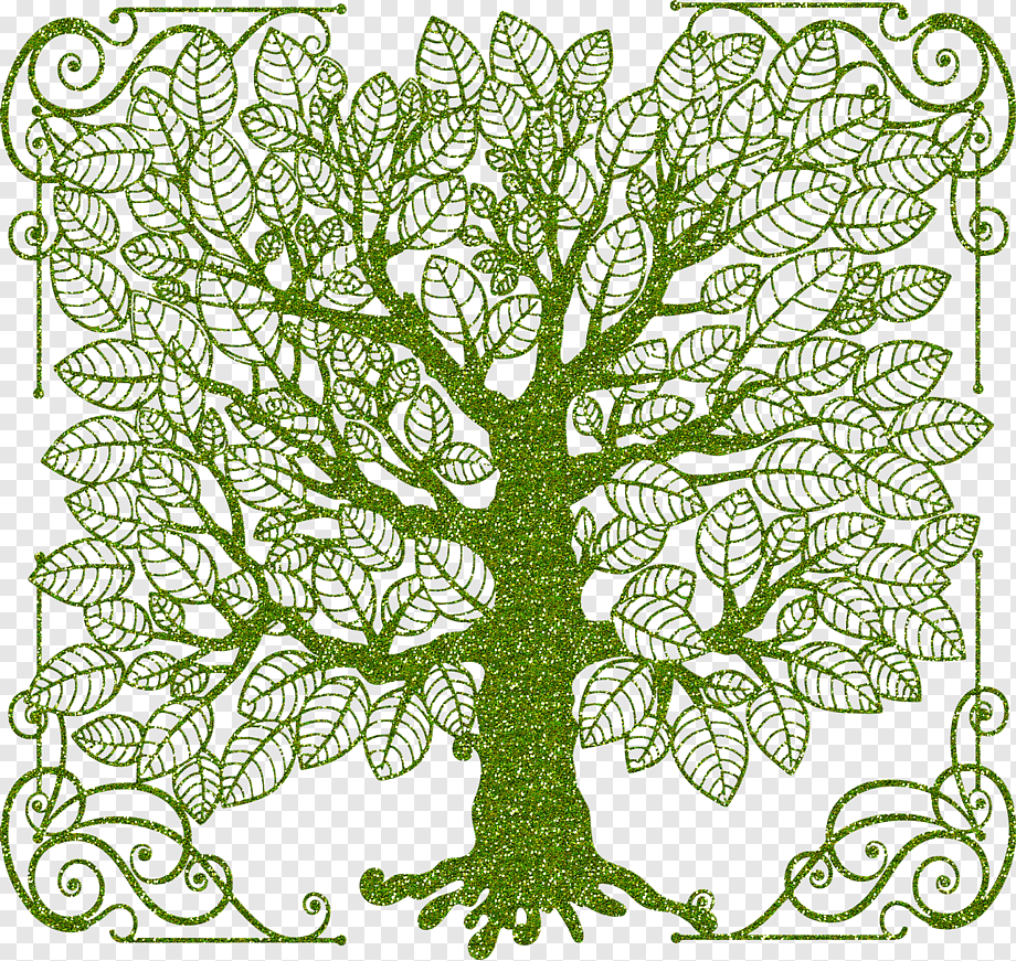 "Tree of Life" ("дерево жизни") by degree
