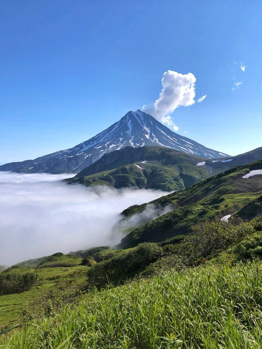 Камчатка горы и вулканы