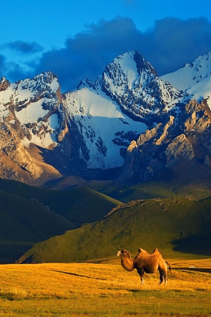 Пейзаж Кыргызстана