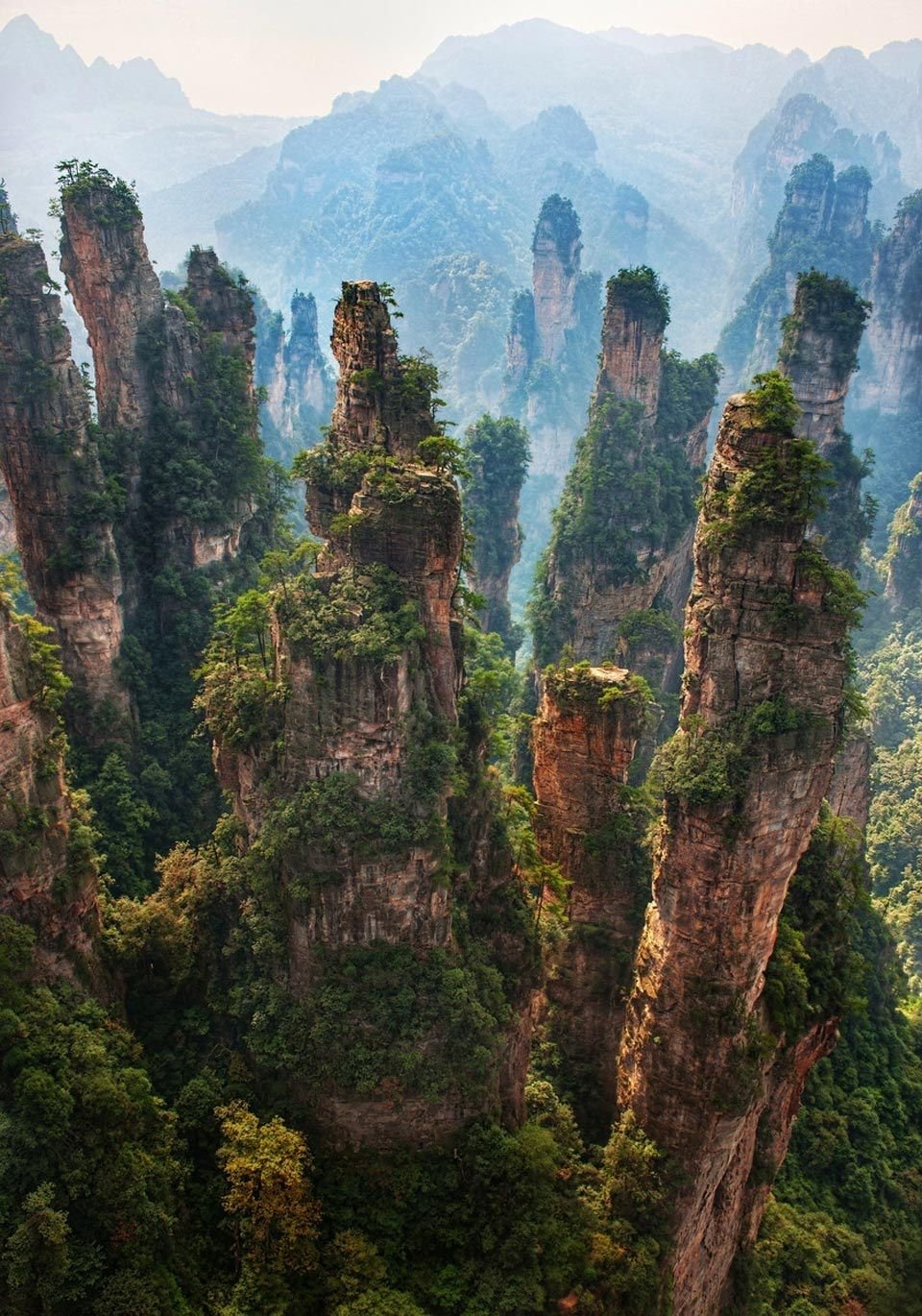 Горы Тяньцзи, Китай
