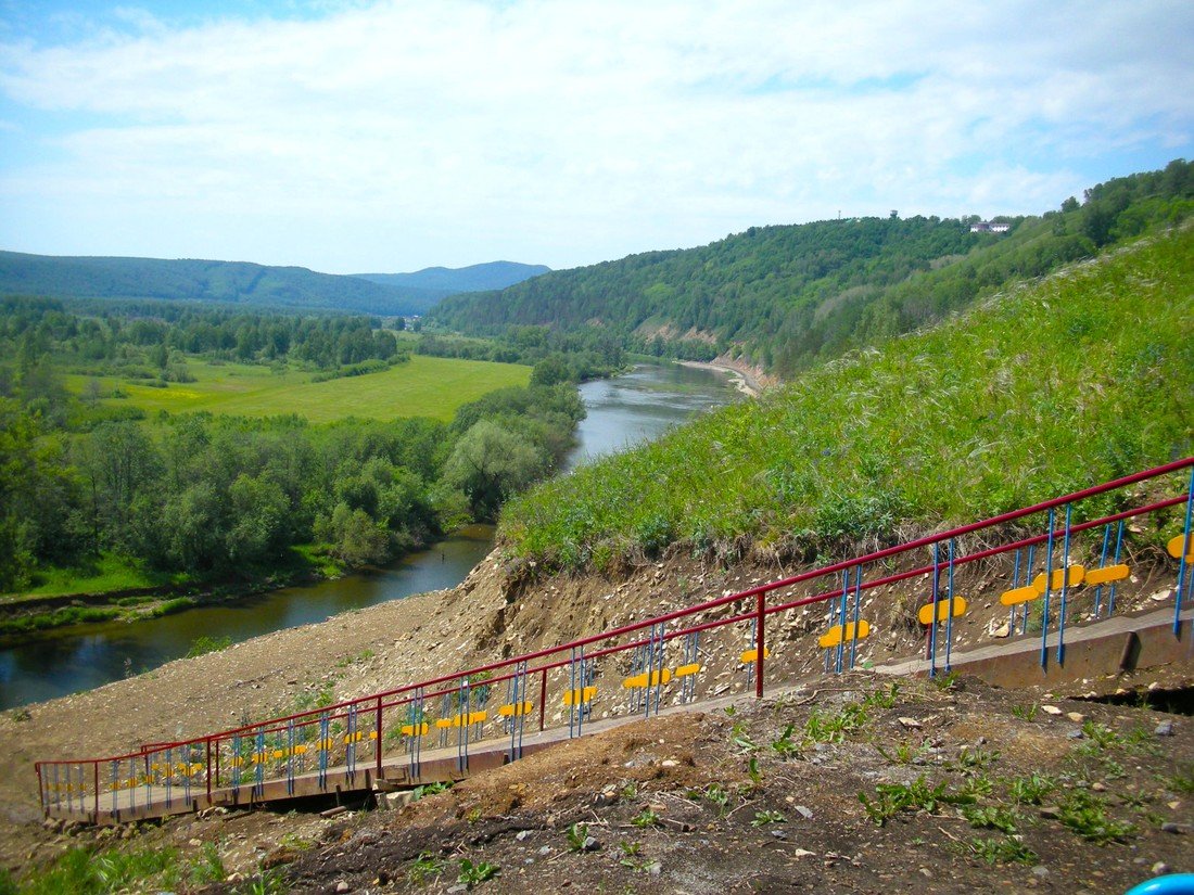 Река Юрюзань Янган Тау