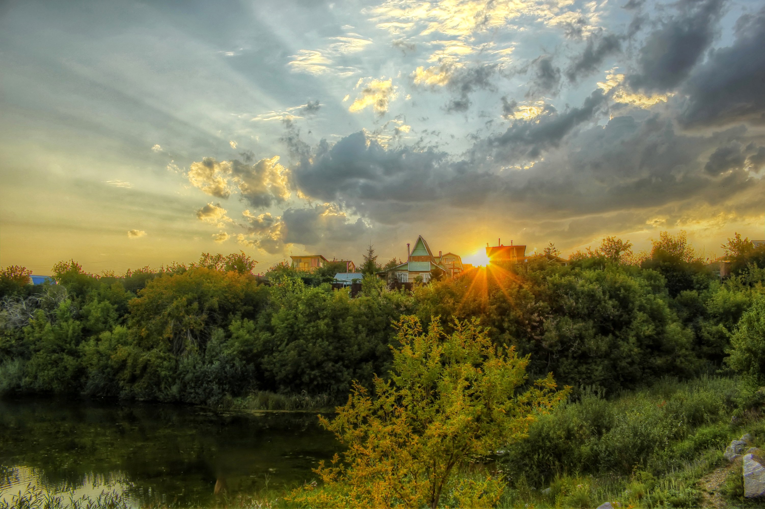 Фото солнце россия. Пейзажи России. Красивые пейзажи России. Рассвет в деревне. Красивый закат в деревне.