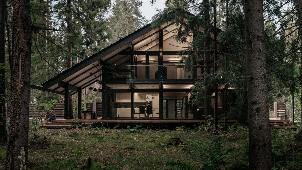 Дом фахверк в Сосновом лесу