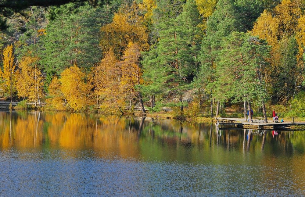 Швеция озера Ватер