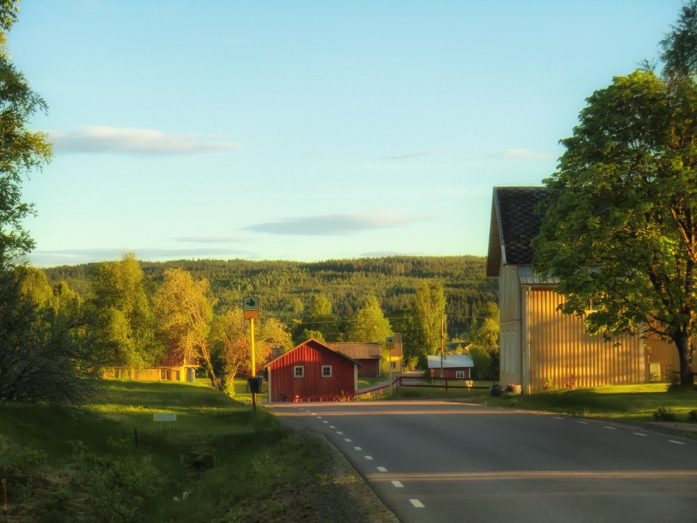 Остерлен природа Швеция