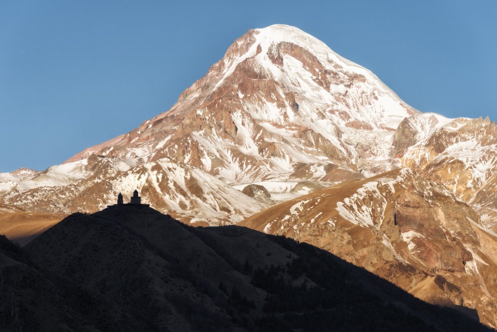 Изображение горы Казбек