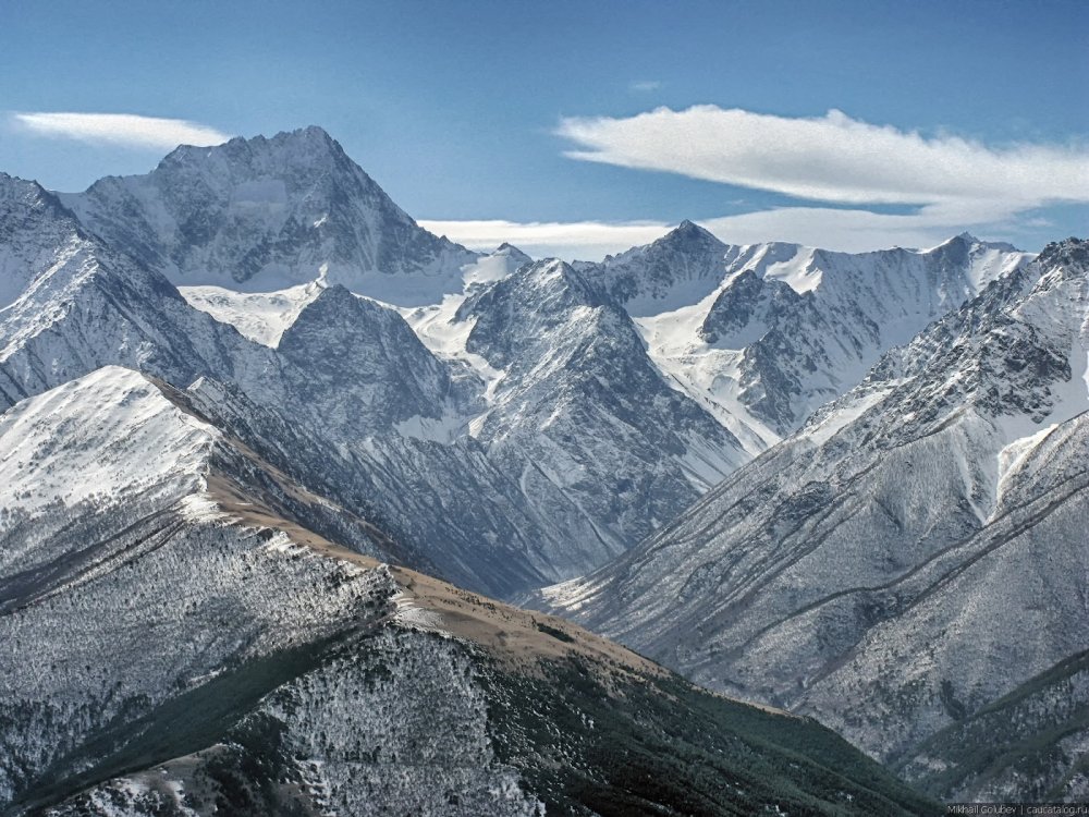 Самая высокая гора в Северной Осетии