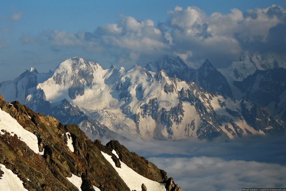 Горы Кавказского хребта