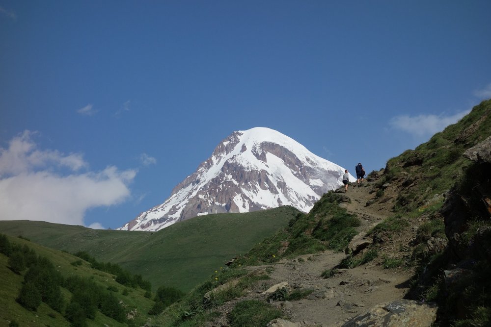Гора Казбек с Кабардино Балкарии