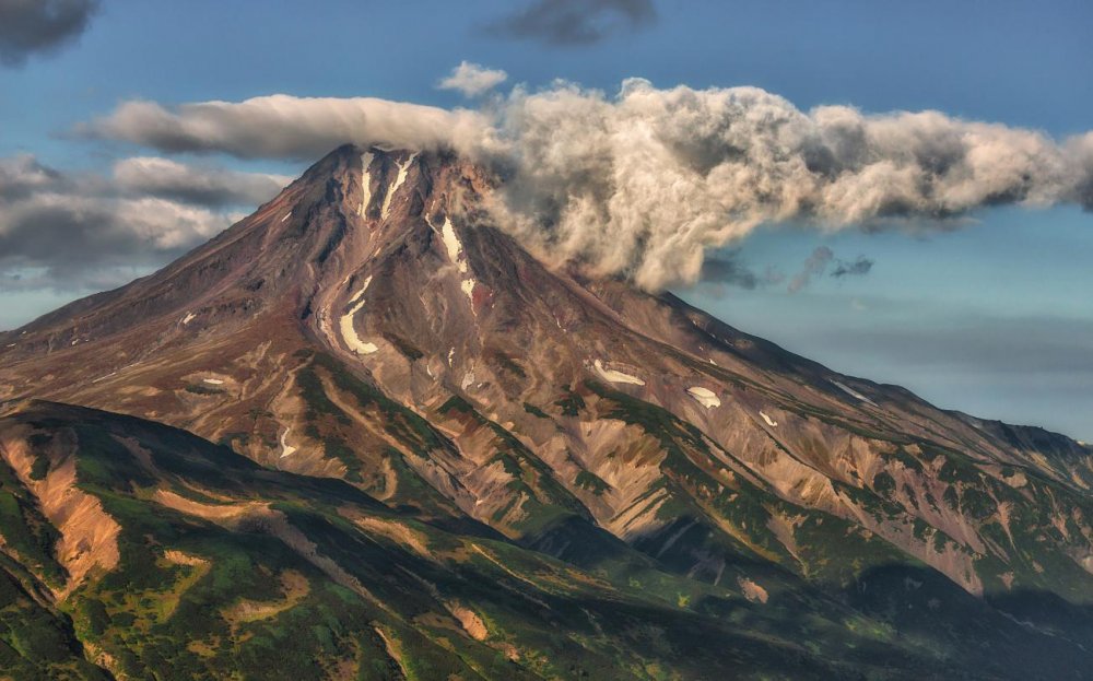 Потухшие вулканы Камчатки
