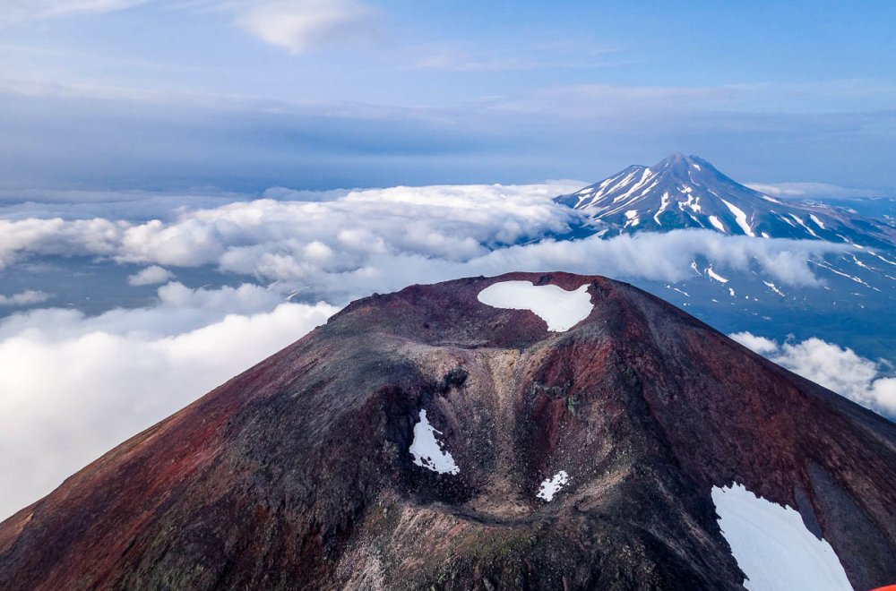 Ильинский вулкан Камчатка