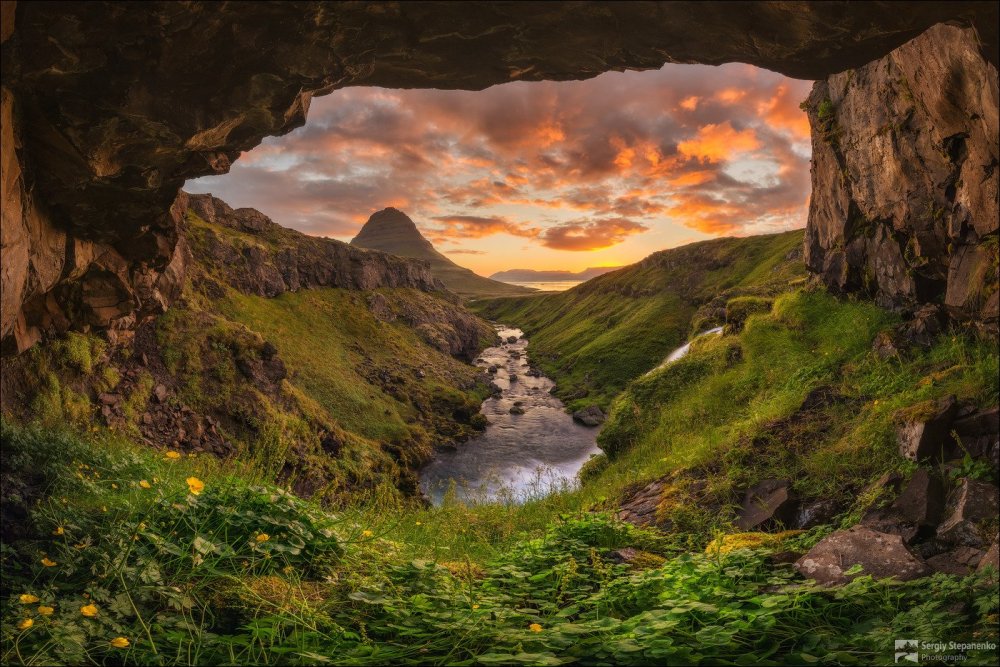 Красивые пейзажи пещеры