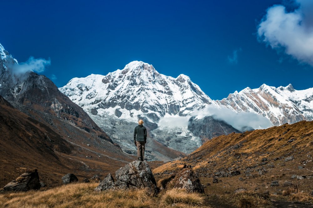 Высокогорный перевал Гималаи