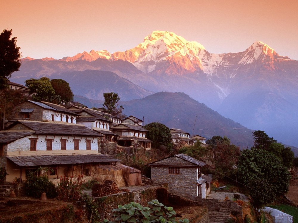 Катманду Непал горы
