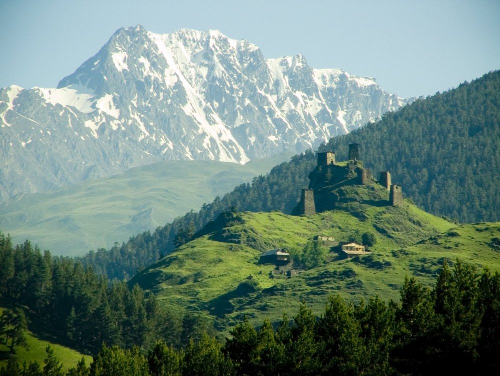 Кавказские горы Грузия