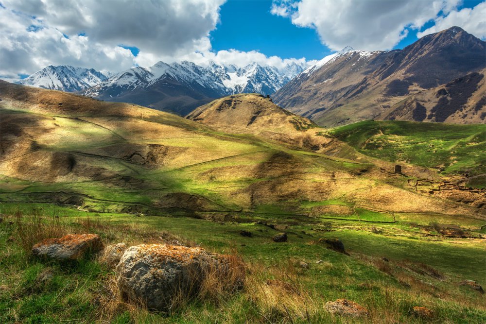 Природа горы Кавказа