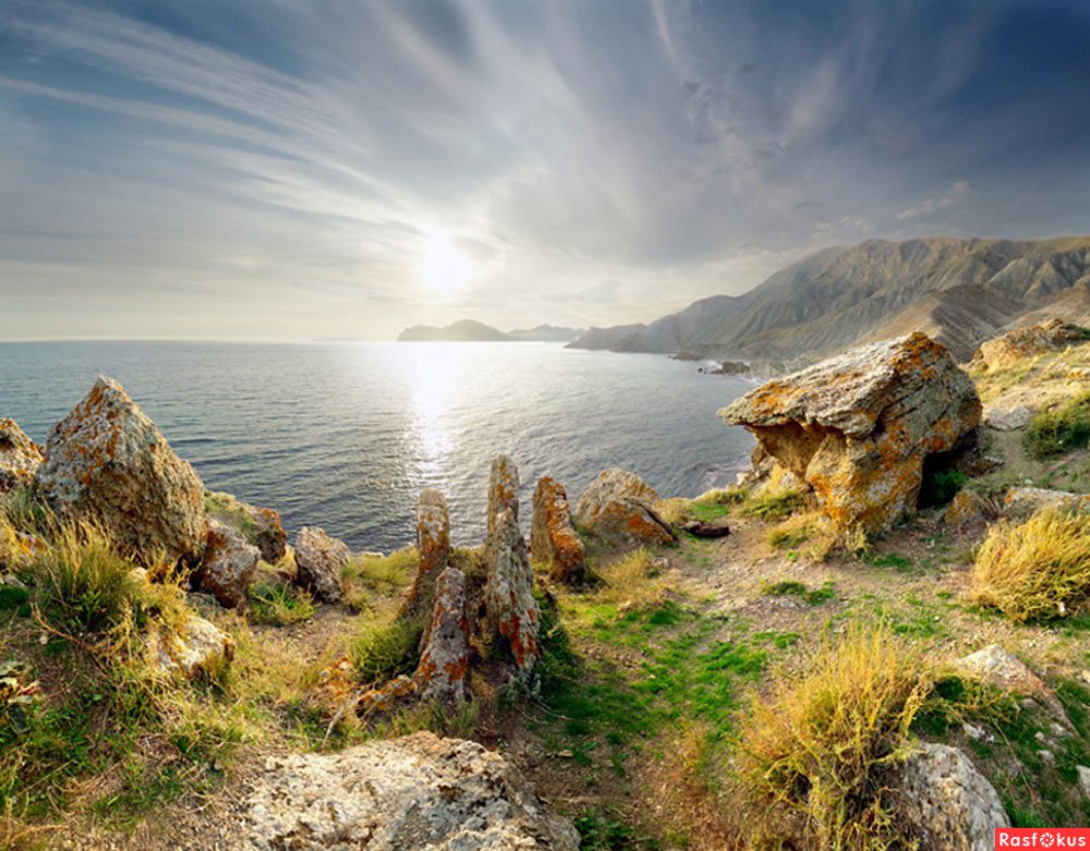 Крым горы море