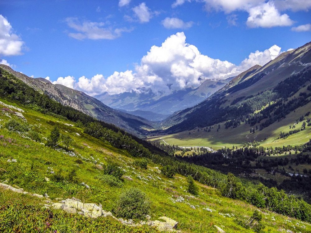 Горы Северного Кавказа Архыз
