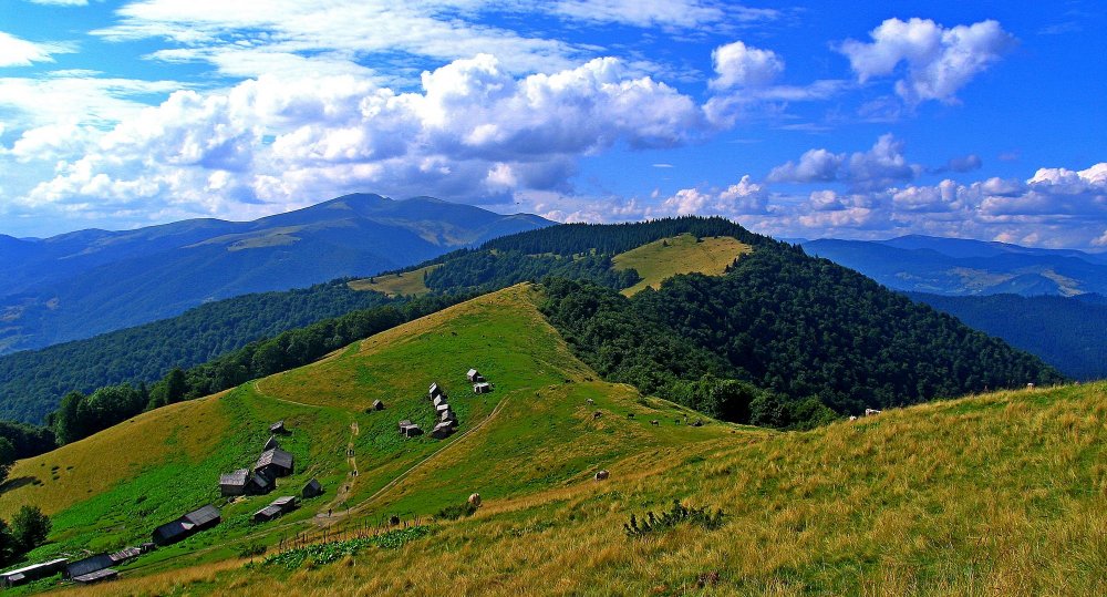 Горы Карпаты Украина