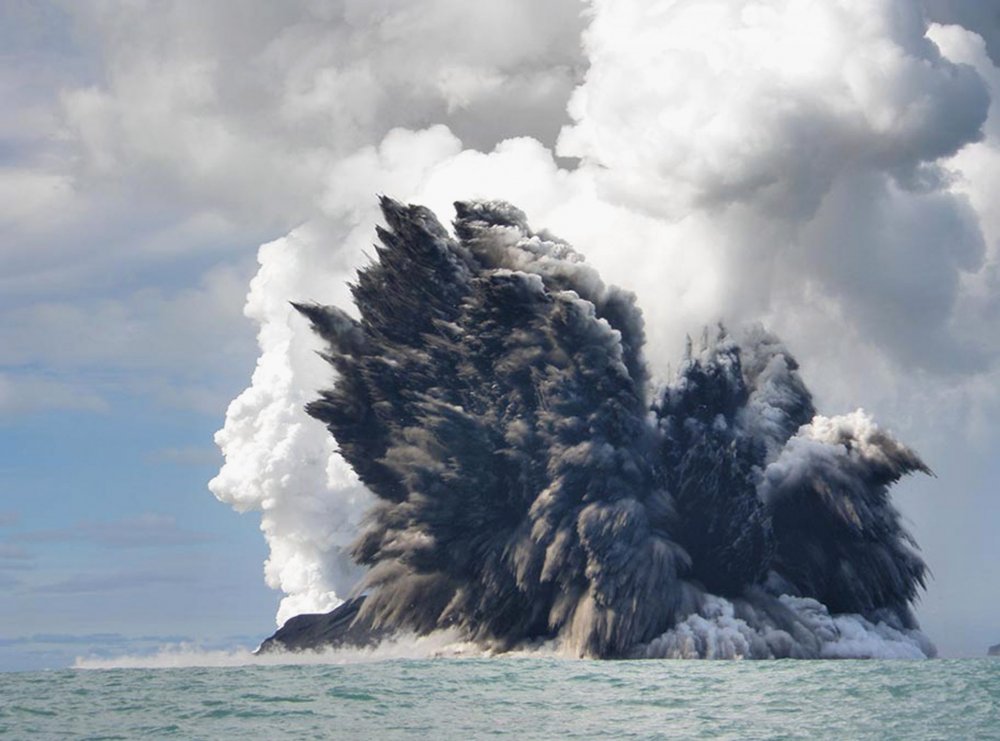 Подводный Тип извержения вулкана