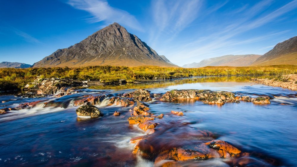 Шотландия природа горы