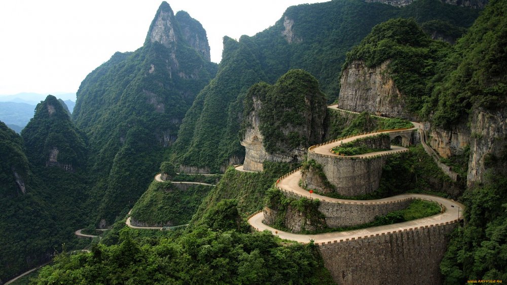 Национальный парк Тяньмэньшань Китай