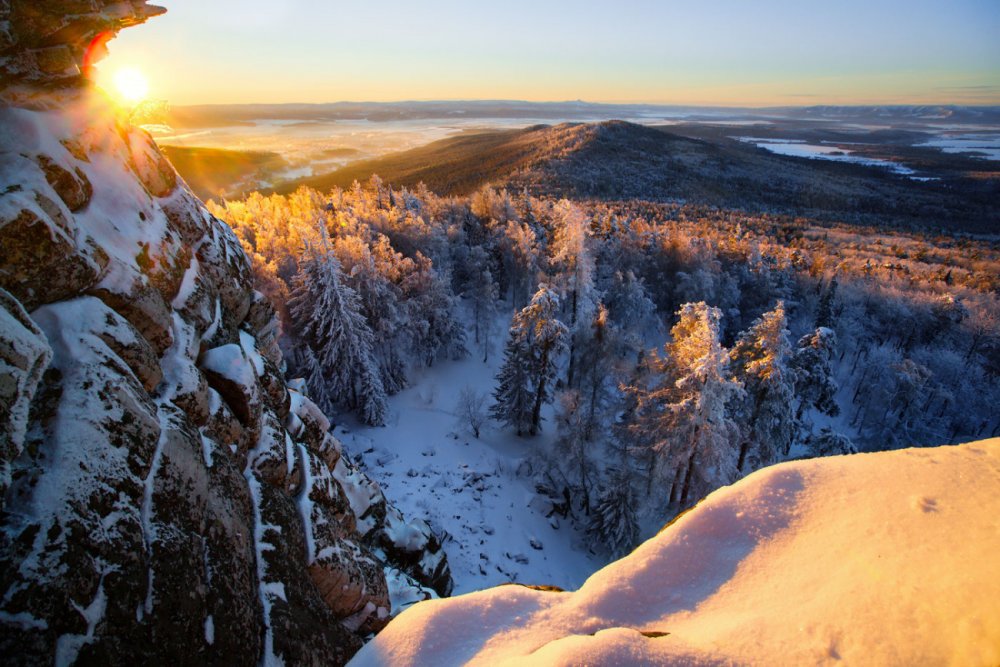 Природа Южного Урала зимой