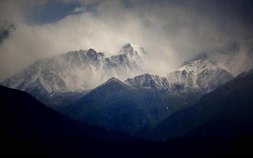 Алма Ата горы без снега